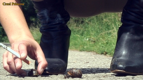 Jo Torments & Crushes Snails and Locust