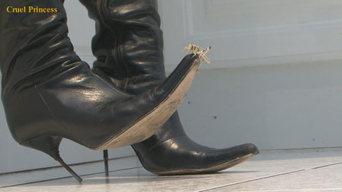 Vixen V Locusts Wearing Her Favourite Very Well-Worn Boots