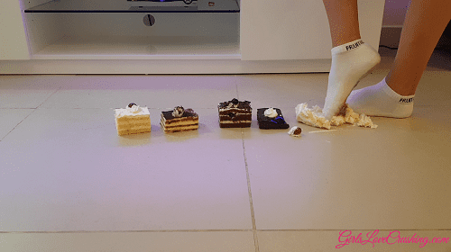 Anastasija 19 - Crushing Cake Pieces
