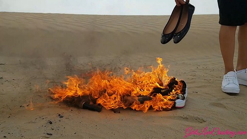Anastasija 41 - Burning her Shoes