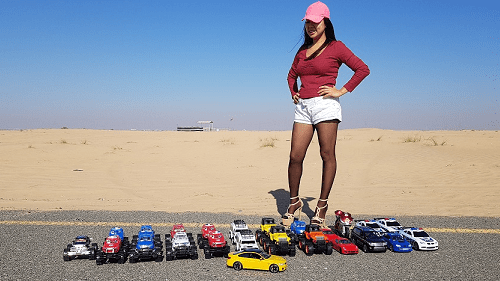 Anastasija 76 - Many Cars under my Shoes Part 1/9